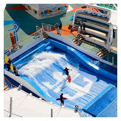 滑板冲浪人工造浪池大型水上乐园滑梯室内恒温儿童水上乐园设备厂