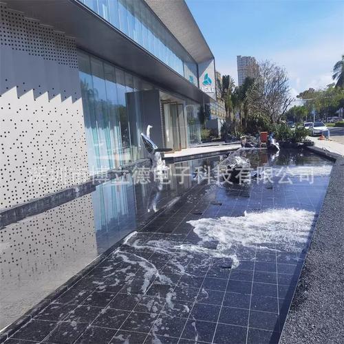 推浪潮汐喷泉人工造浪水景景观工程造浪水景园林景观安装工厂户外