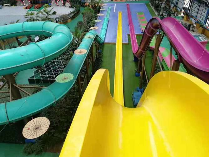 张掖富来登温泉水世界 国内水上乐园设备厂家的经典案例与人工造浪设备解析